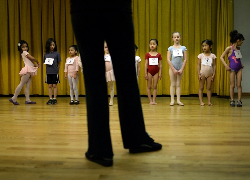 New York, USA - felvételi a balettiskolában